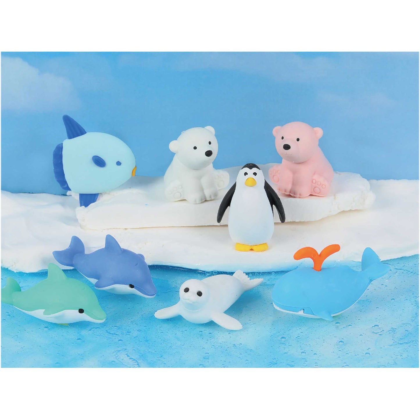 961136 - Meeres-Mix 60 Stück (Iwako)