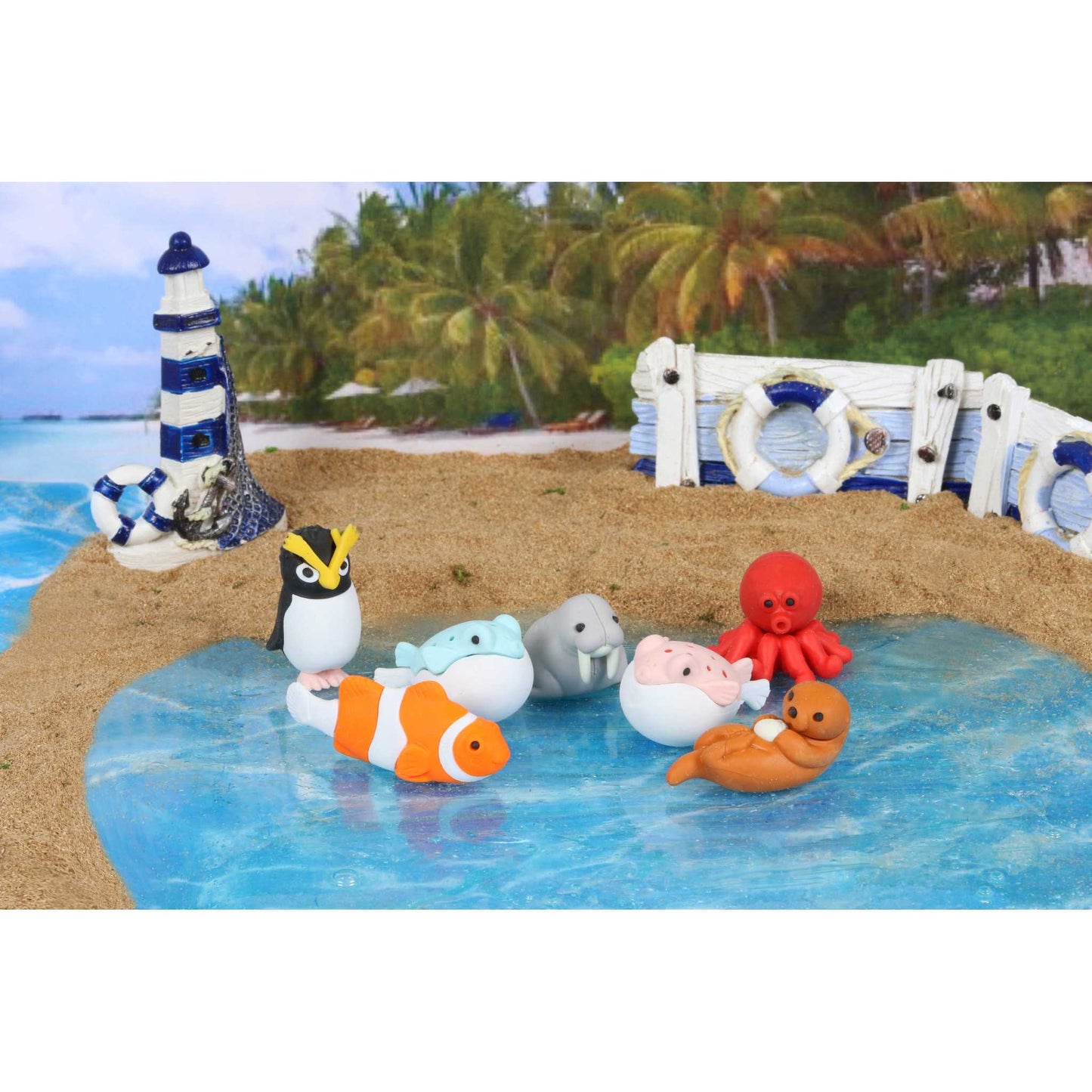 MAR002 - Meeres-Mix-2 60 Stück (Iwako)